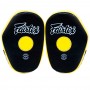 Fairtex FMV10 Лапы Боксерские Тайский Бокс "Classic Pro Focus Mitts" Натуральная Кожа